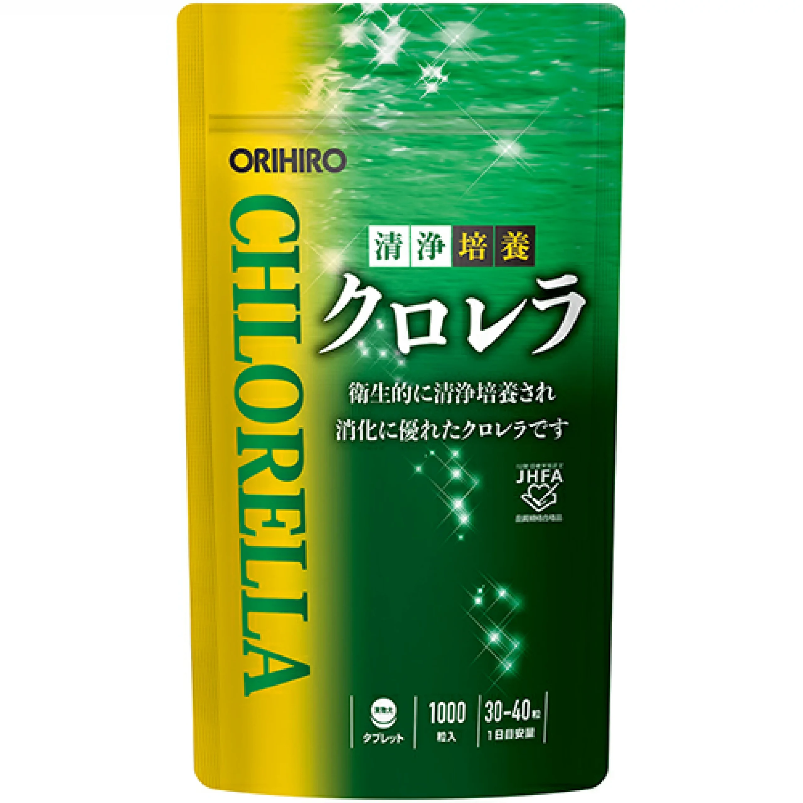 Orihiro Clean Culture Chlorella Чистая хлорелла