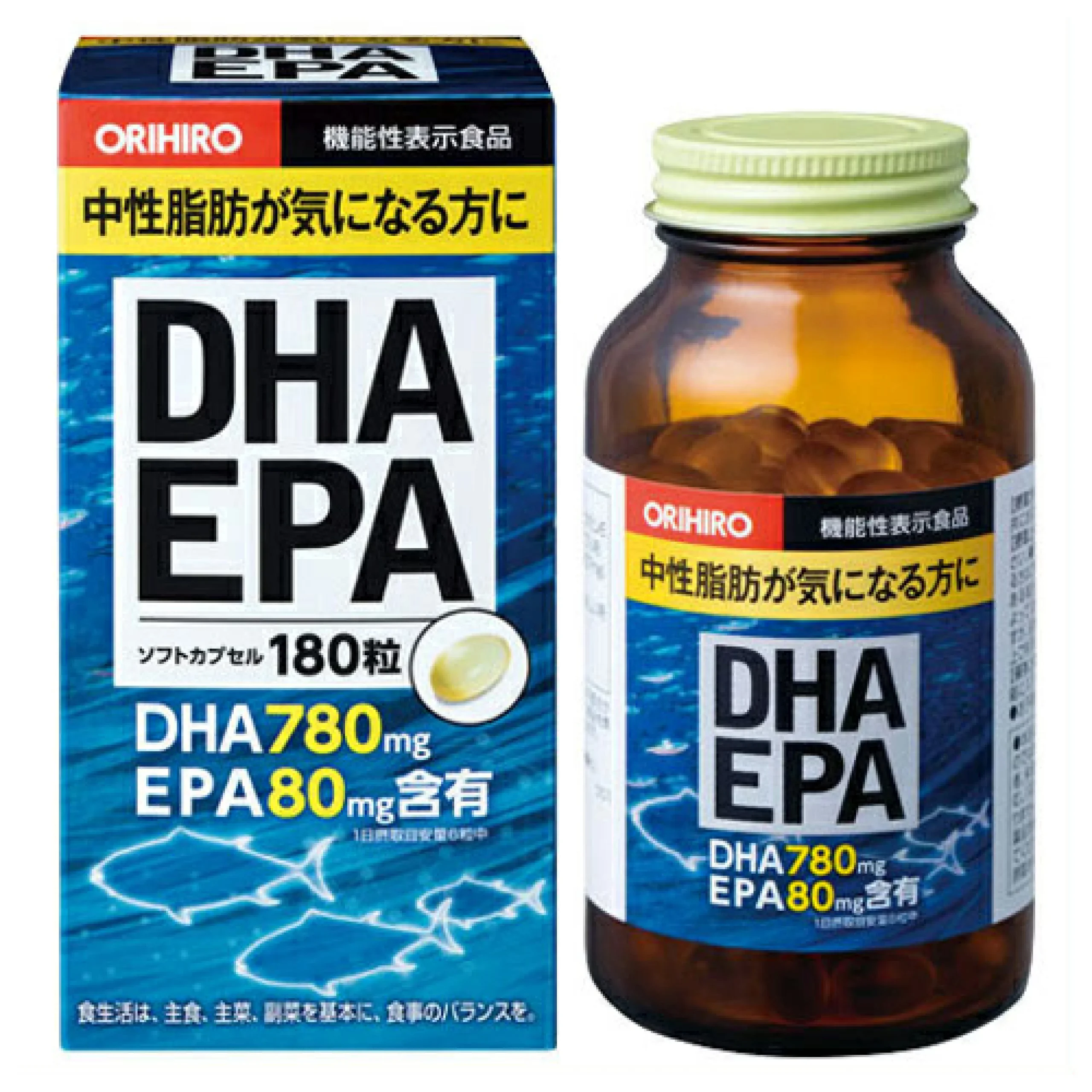 ORIHIRO Омега 3, DHA, EPA