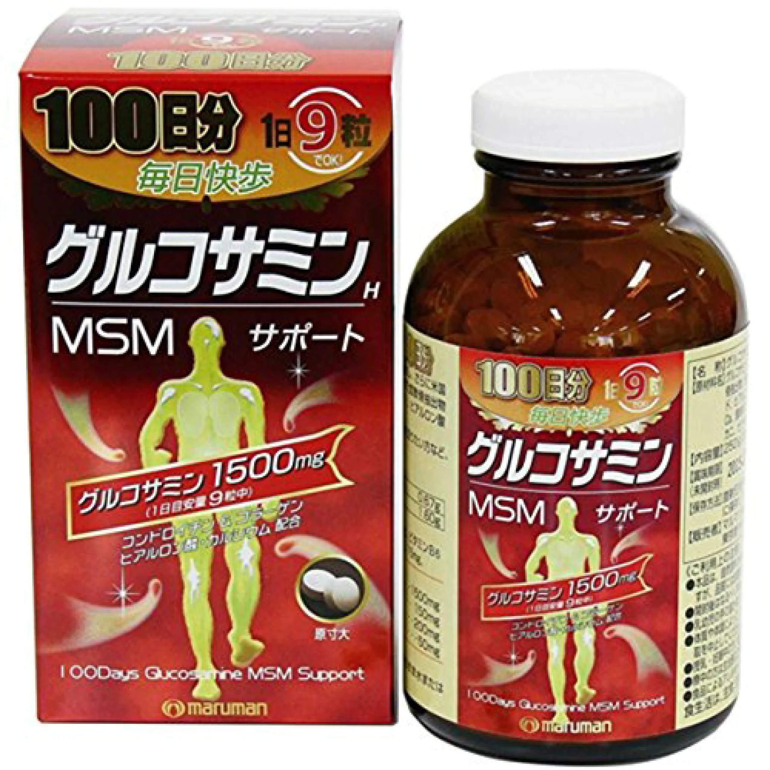 Maruman Glucosamine + MSM Комплекс с глюкозамином и МСМ