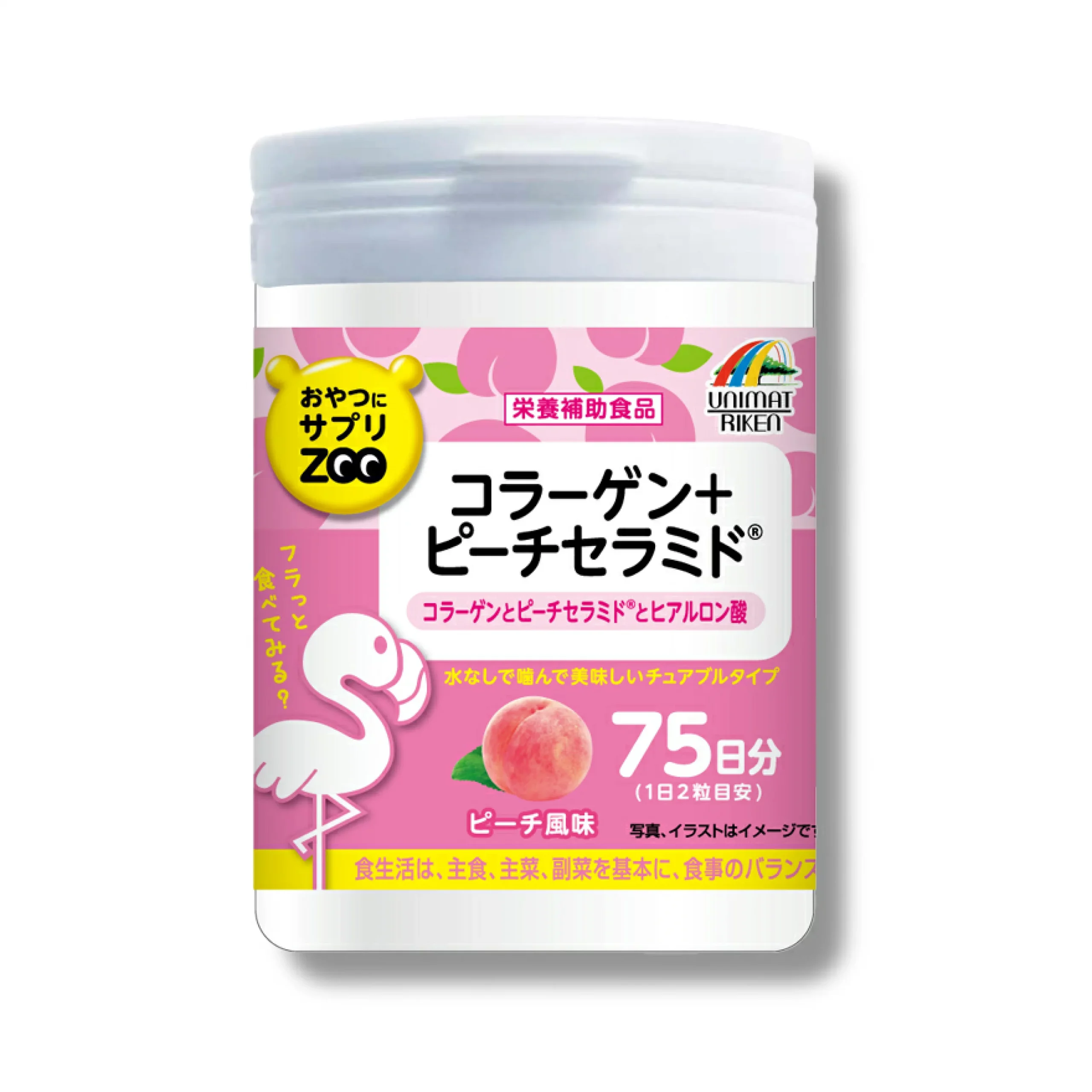 Unimat Riken ZOO Collagen + Peach Ceramide Коллаген и церамиды